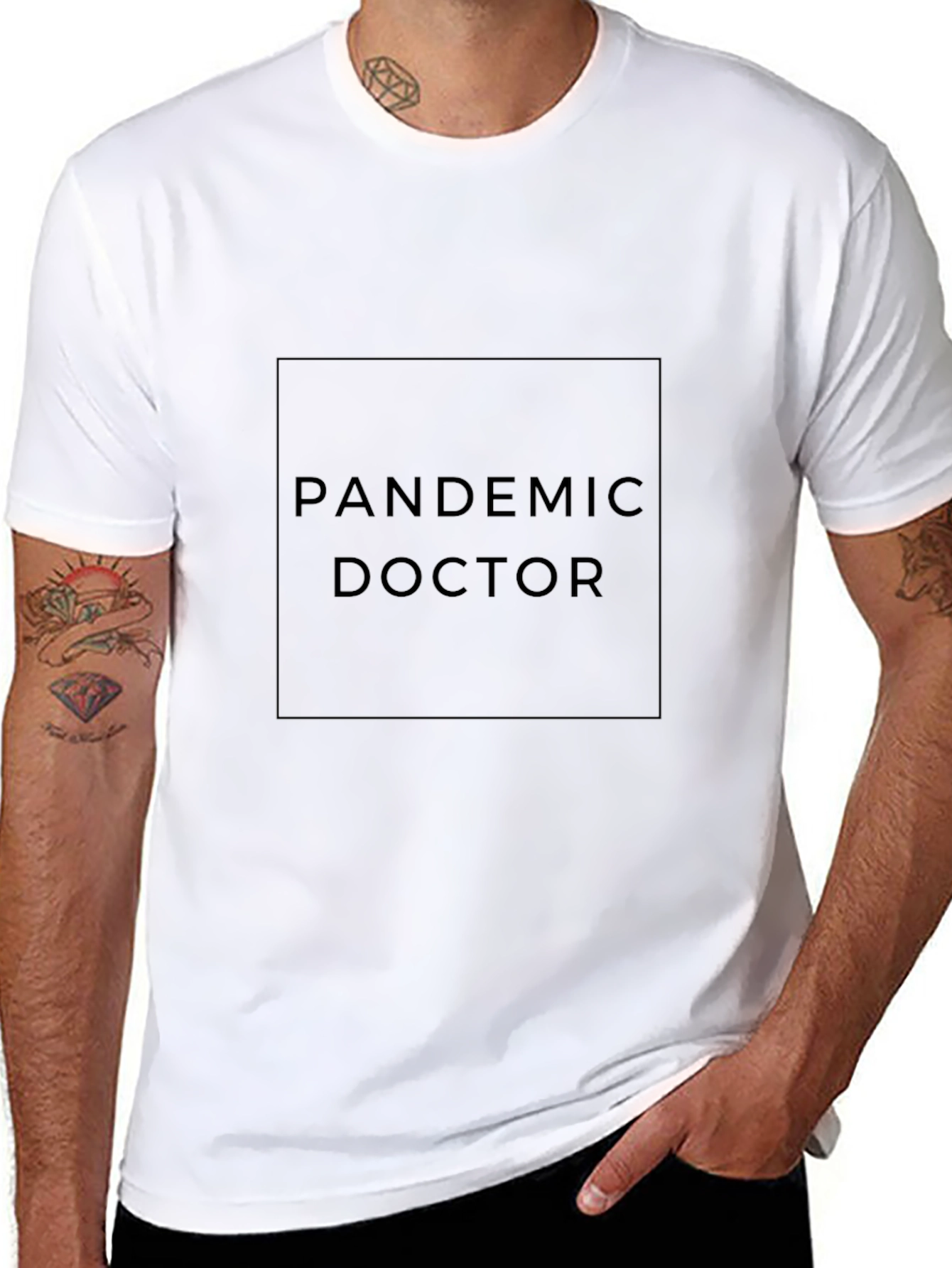 Pandemic Doctor T-Shirt - Classic Black Tee