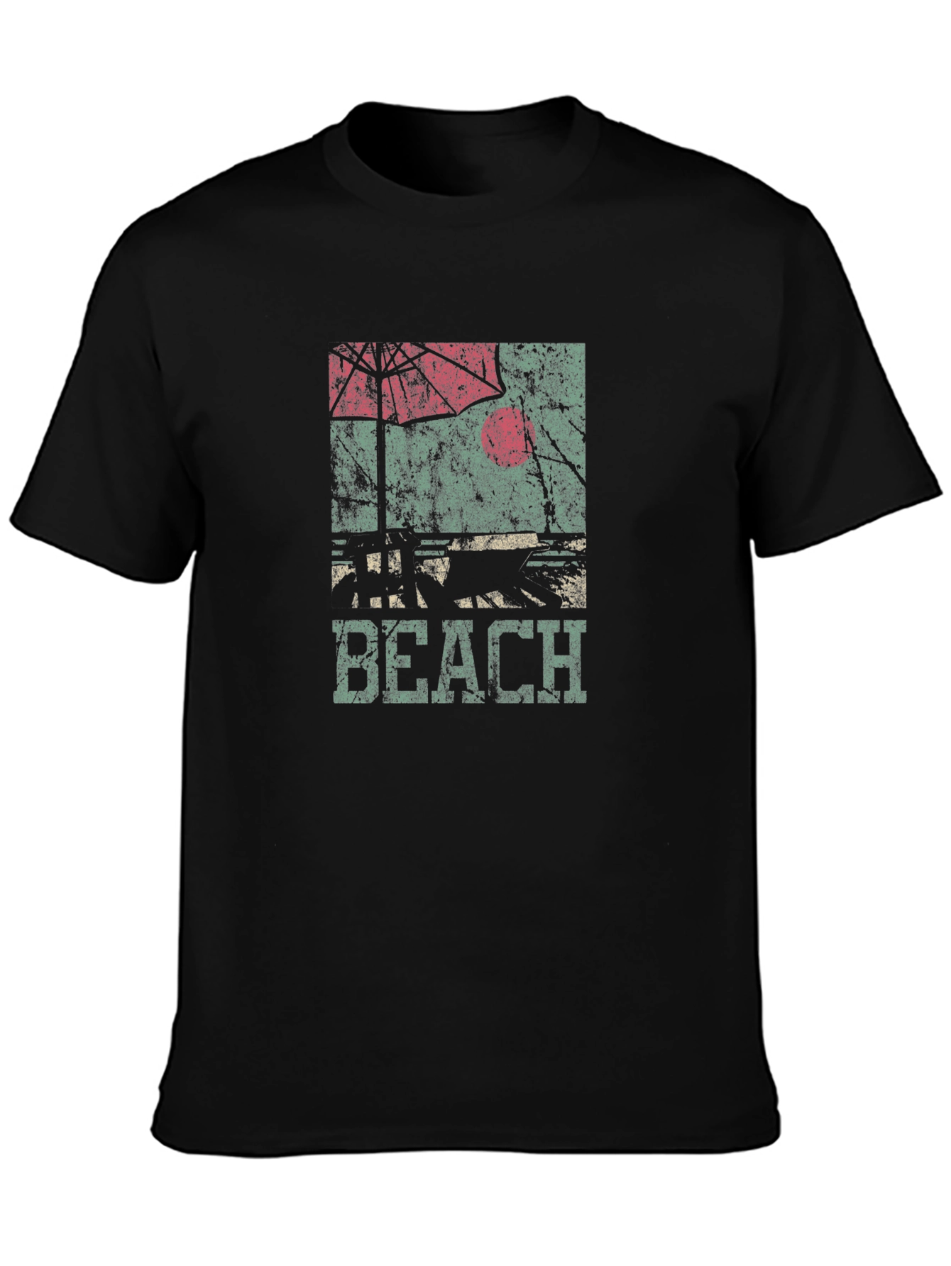 Retro Beach Graphic T-Shirt