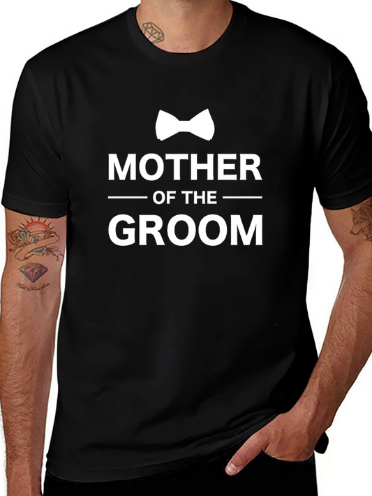 Mother of the Groom T-Shirt - Bow Tie Design