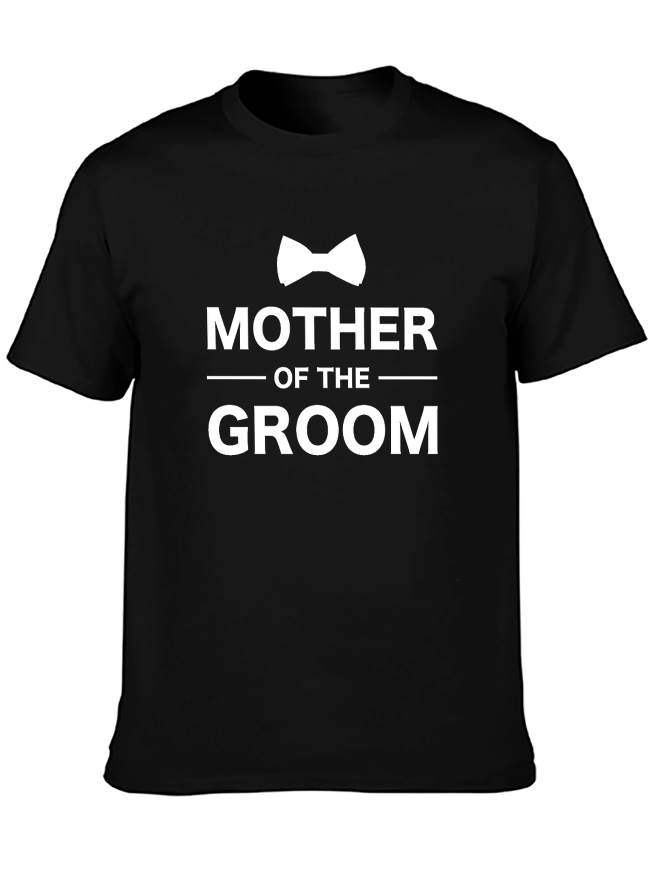 Mother of the Groom T-Shirt - Bow Tie Design