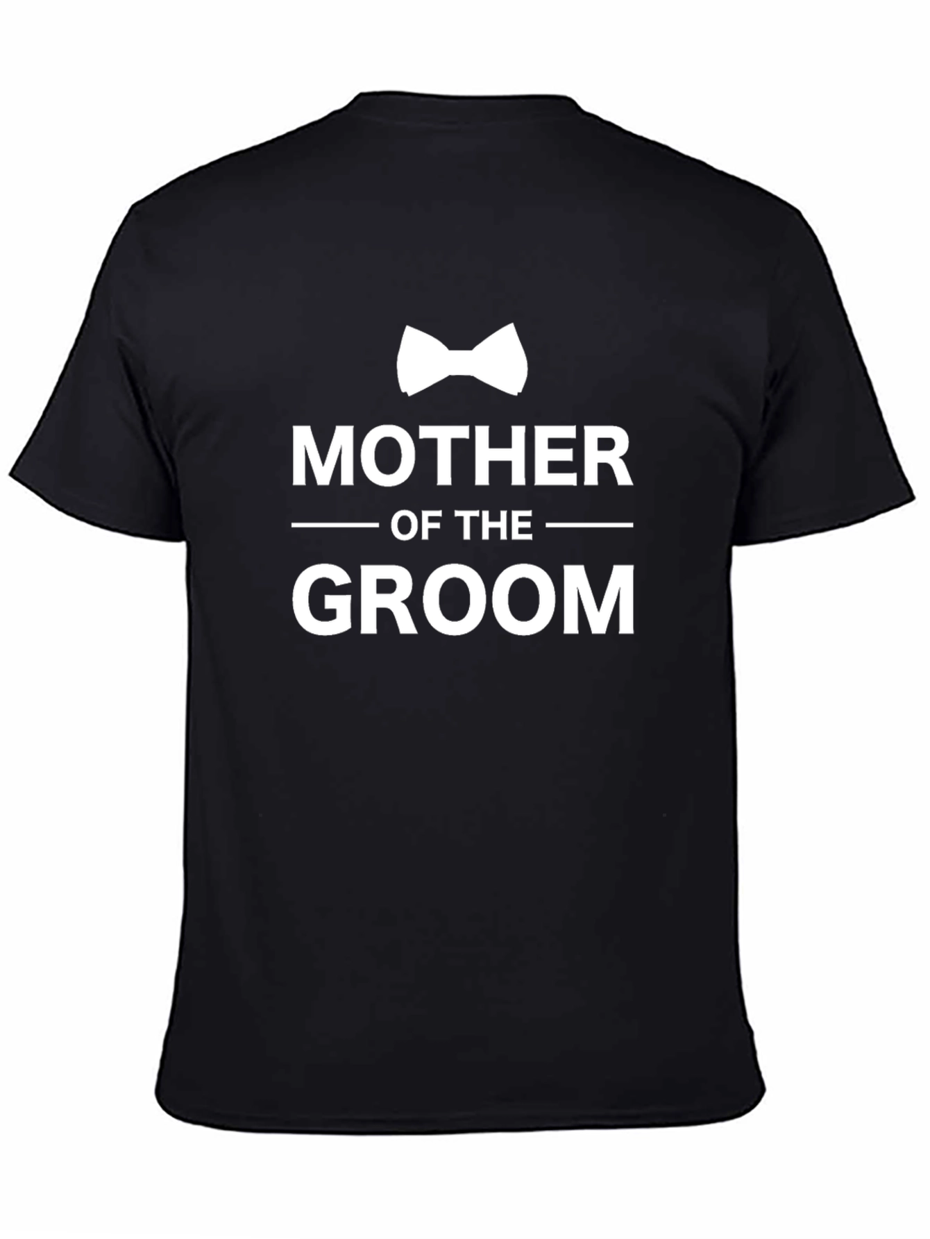 Mother of the Groom T-Shirt - Bow Tie Design