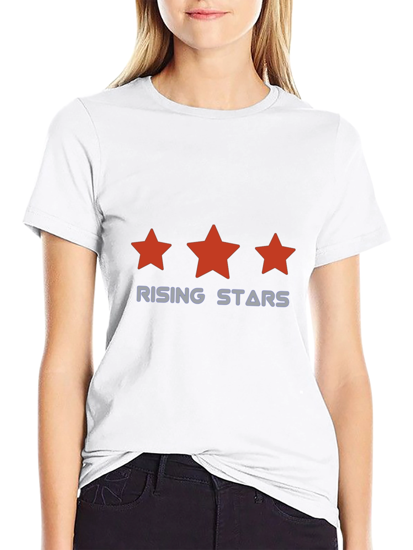 Rising Stars Graphic Tee - Classic Black
