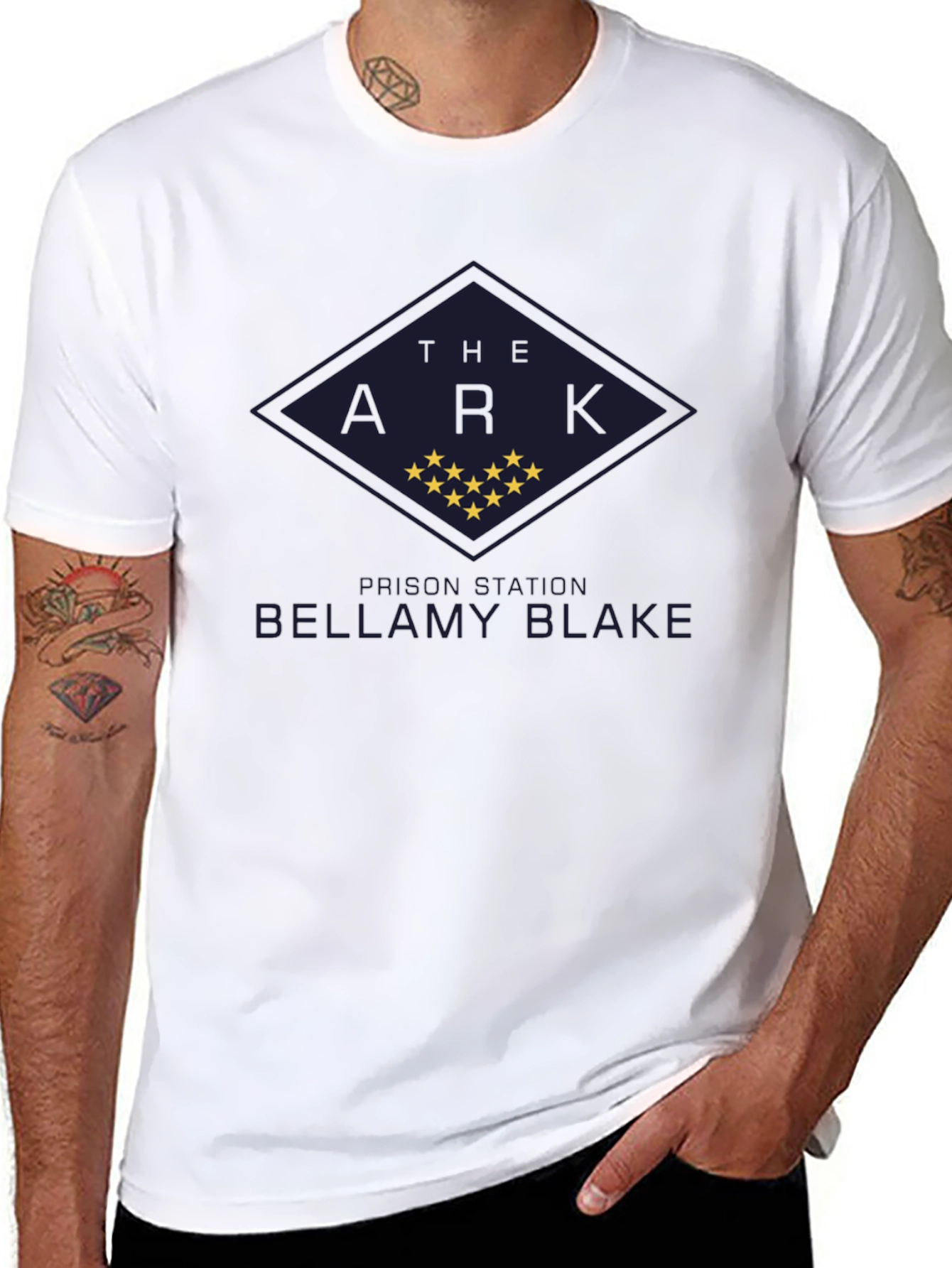 The 100 Ark Prison Station Bellamy Blake T-Shirt