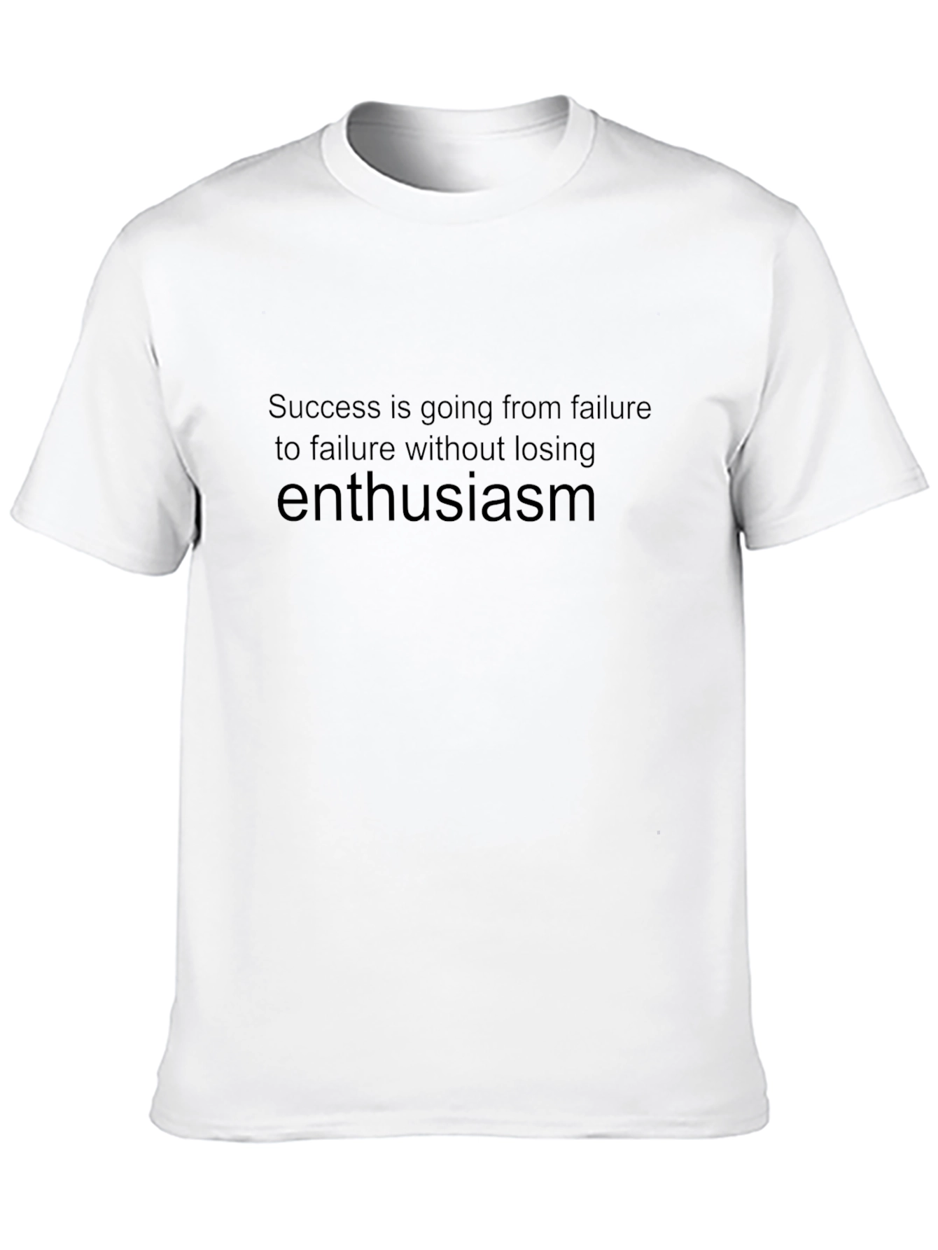 Enthusiasm Graphic Tee - Success T-Shirt