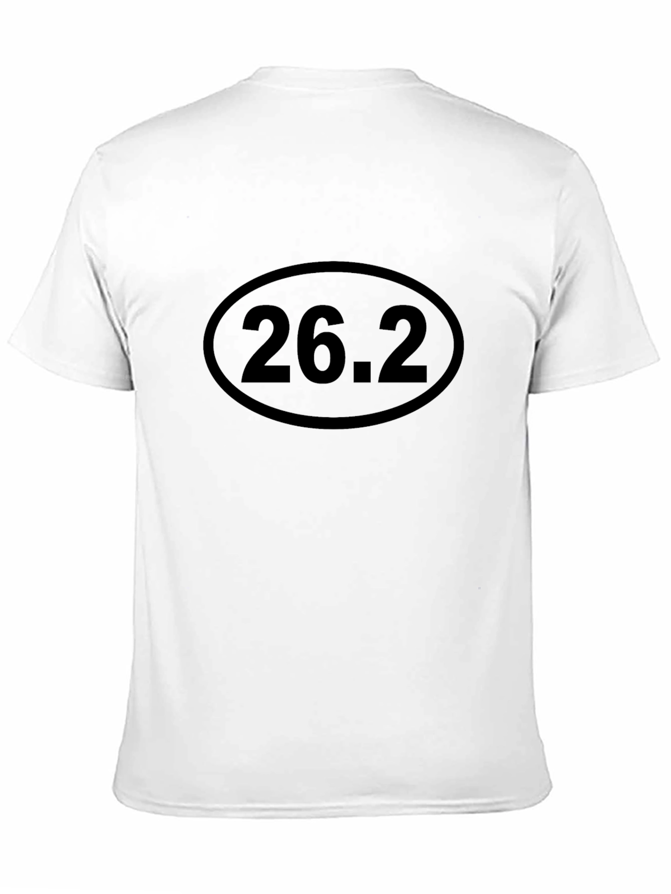 Marathon 26.2 Oval Graphic Tee - Black