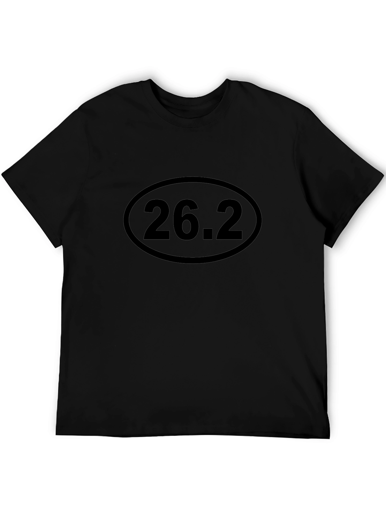 Marathon 26.2 Oval Graphic Tee - Black