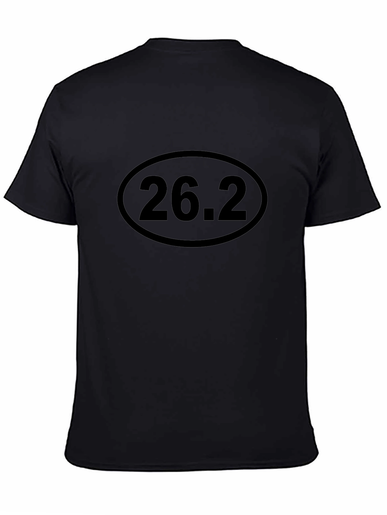 Marathon 26.2 Oval Graphic Tee - Black