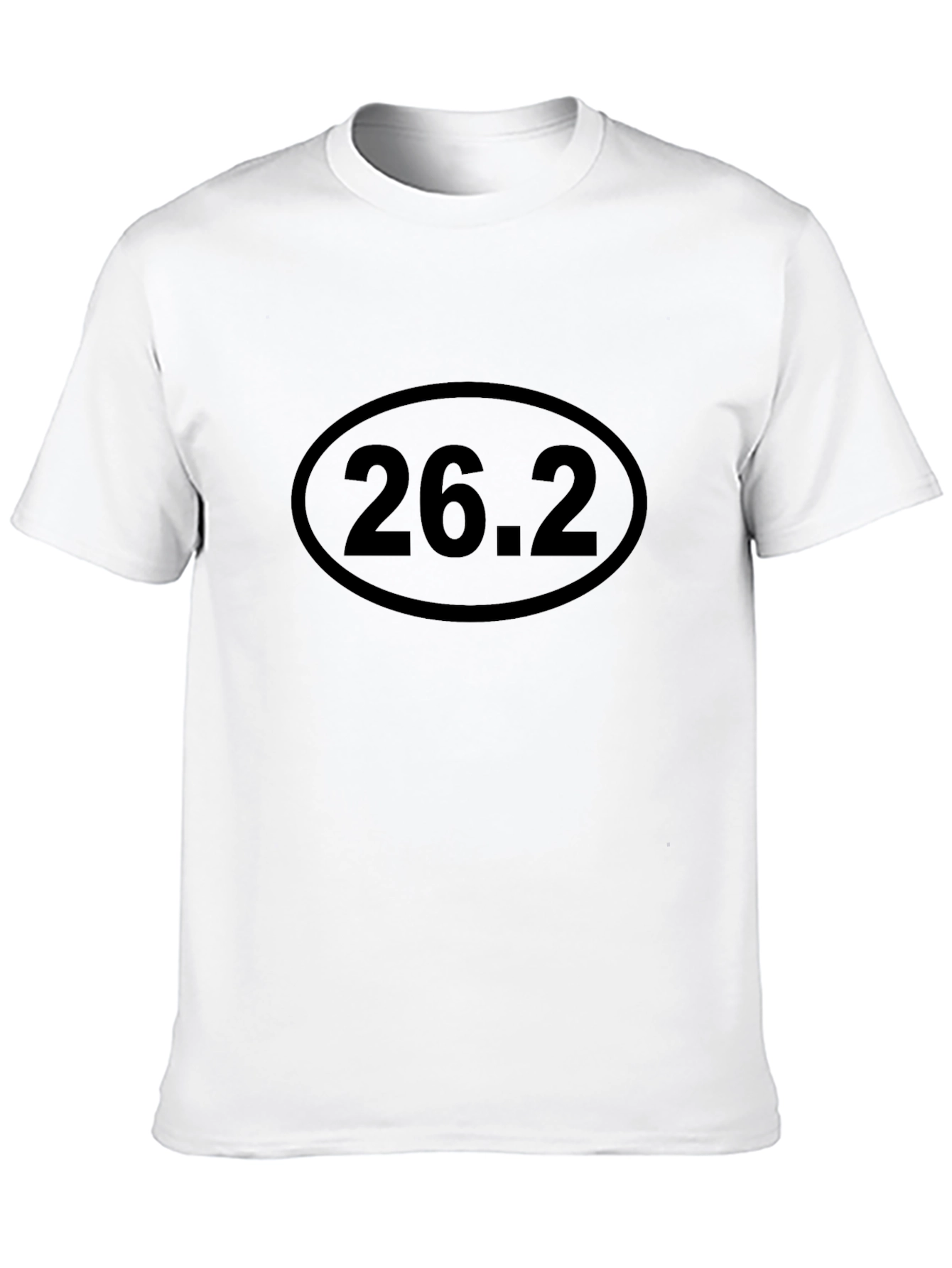 Marathon 26.2 Oval Graphic Tee - Black