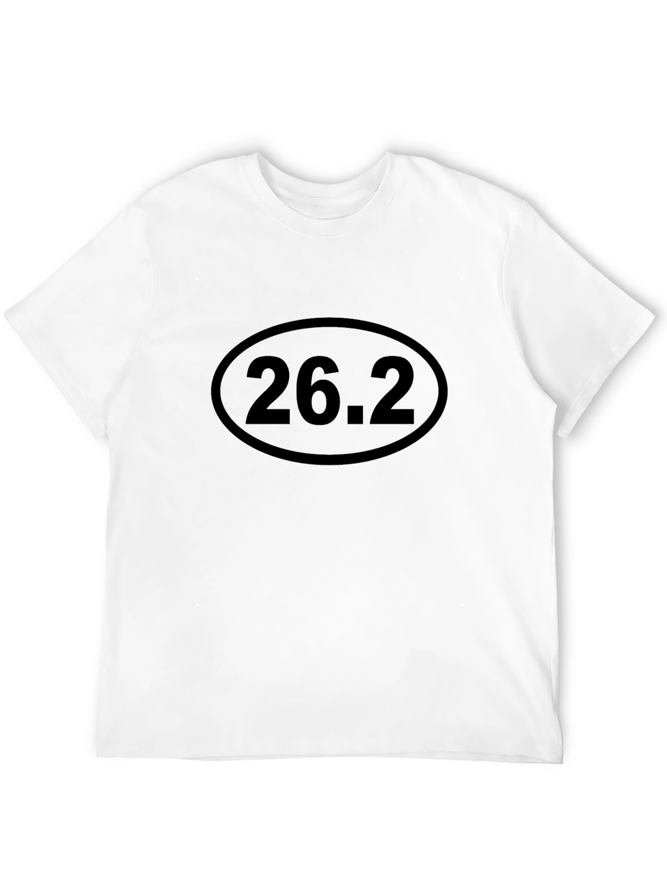 Marathon 26.2 Oval Graphic Tee - Black