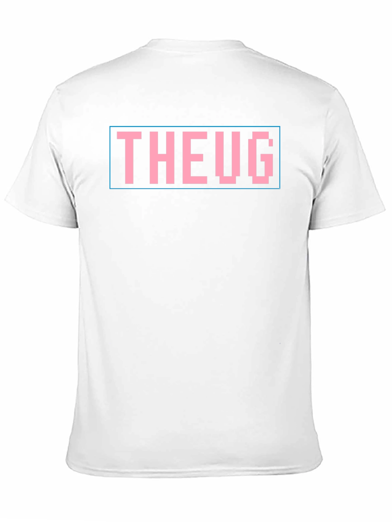 THEUG Pixel Graphic T-Shirt - Black Cotton Blend Tee