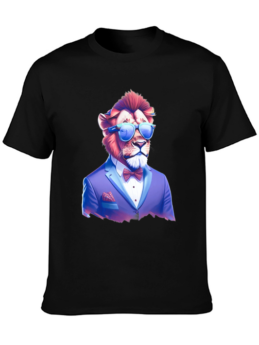 Lion Suit T-Shirt - Cool Graphic Tee