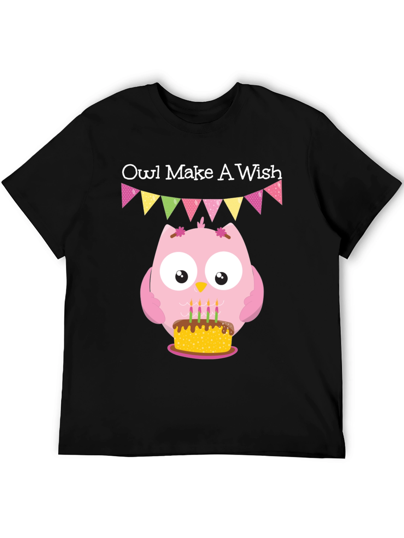 Owl Make A Wish Birthday T-Shirt