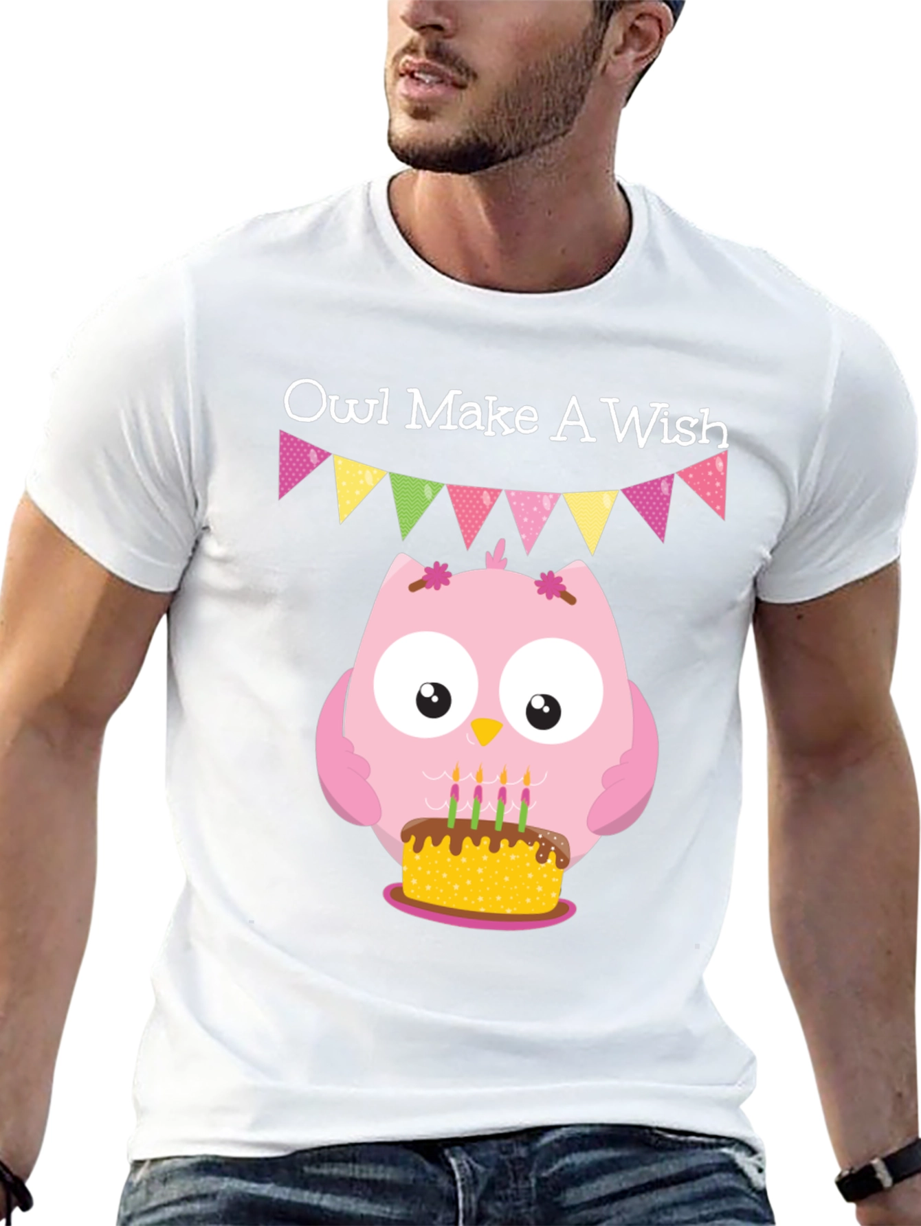Owl Make A Wish Birthday T-Shirt