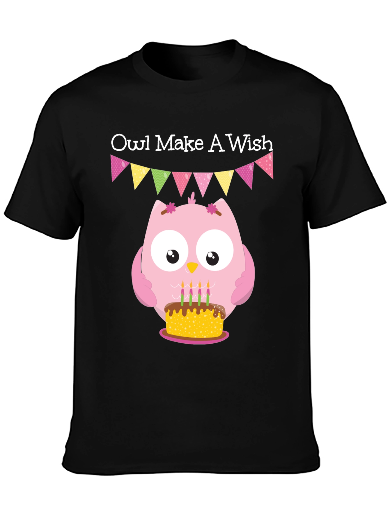 Owl Make A Wish Birthday T-Shirt