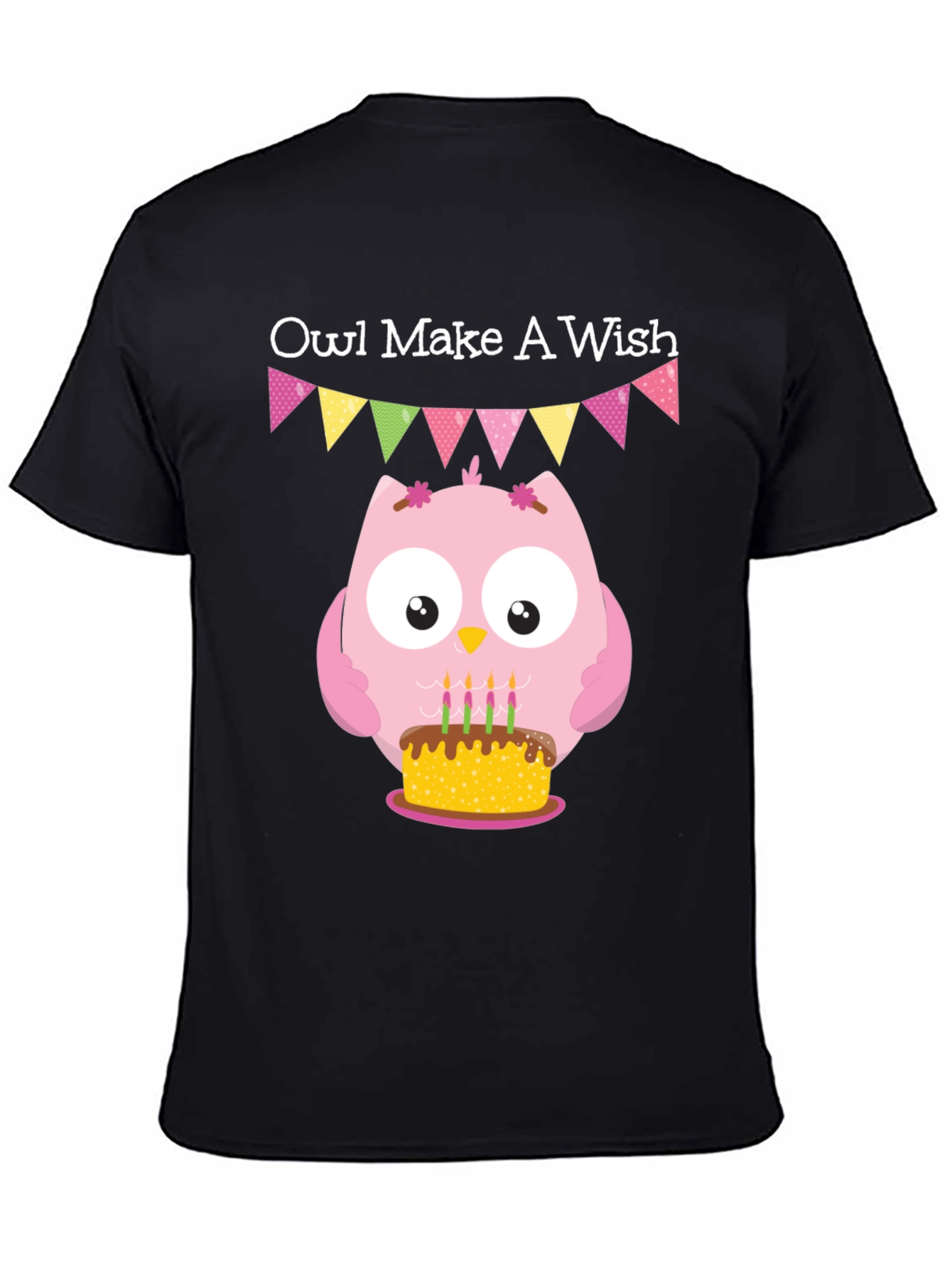Owl Make A Wish Birthday T-Shirt