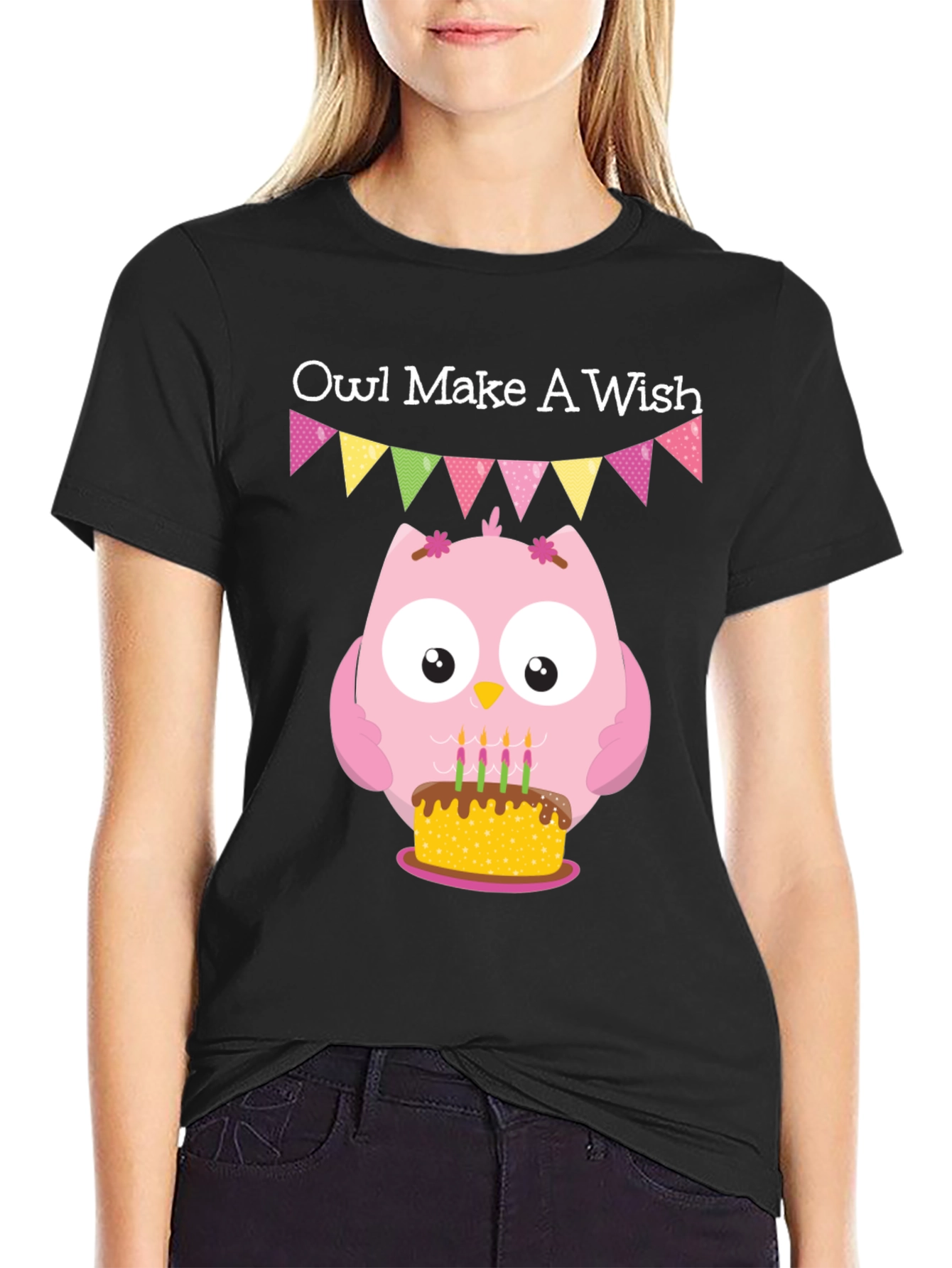 Owl Make A Wish Birthday T-Shirt