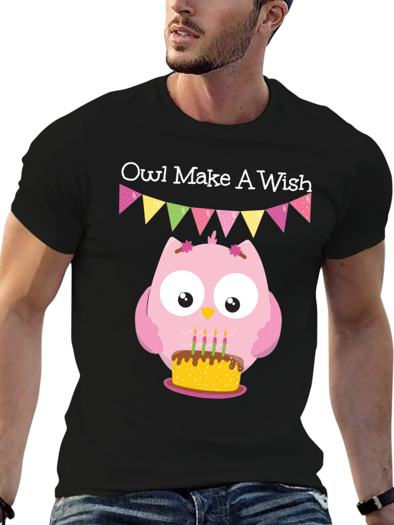 Owl Make A Wish Birthday T-Shirt