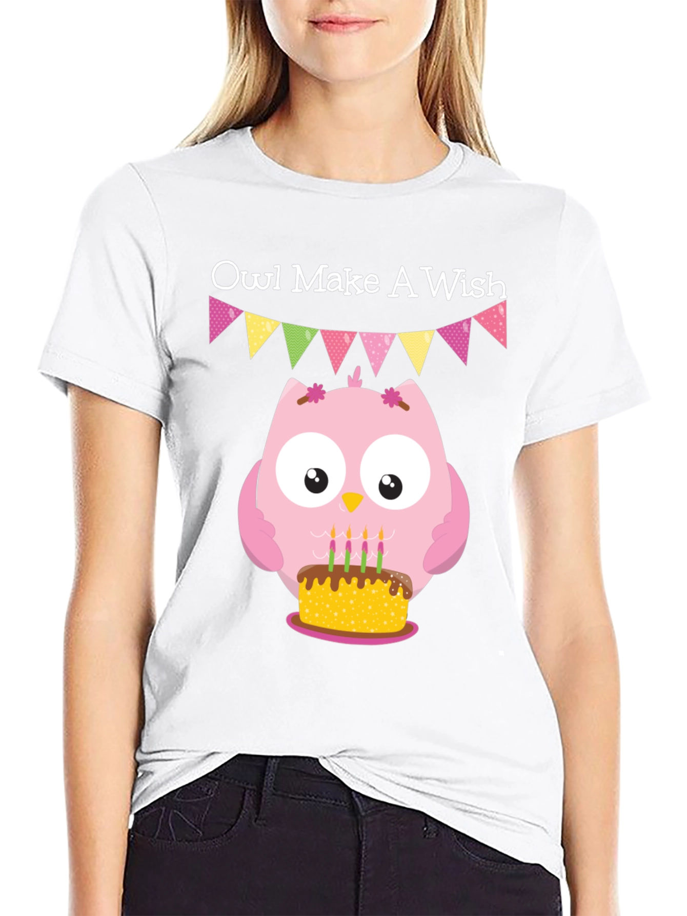 Owl Make A Wish Birthday T-Shirt