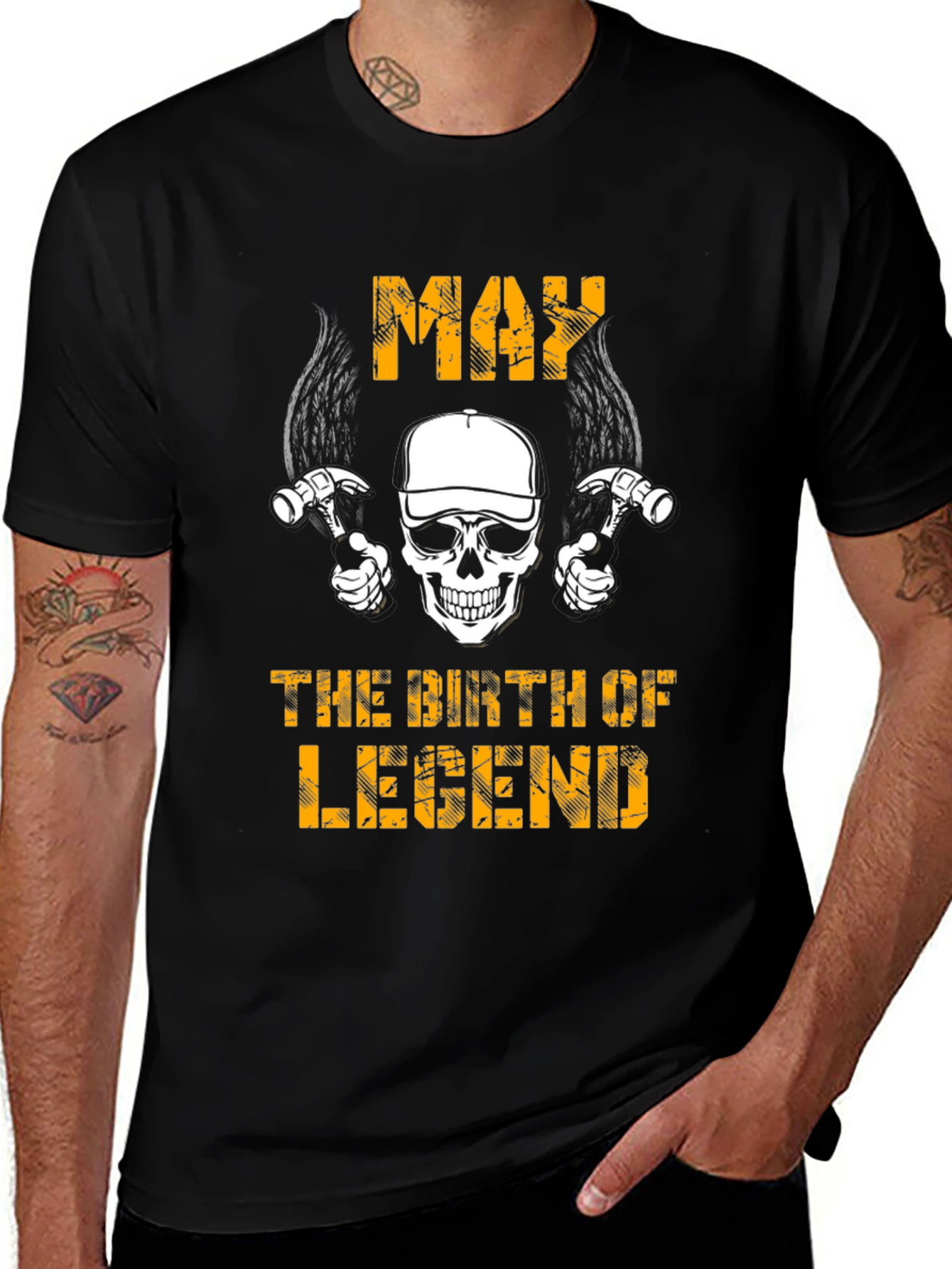 May Birth of Legends Graphic T-Shirt