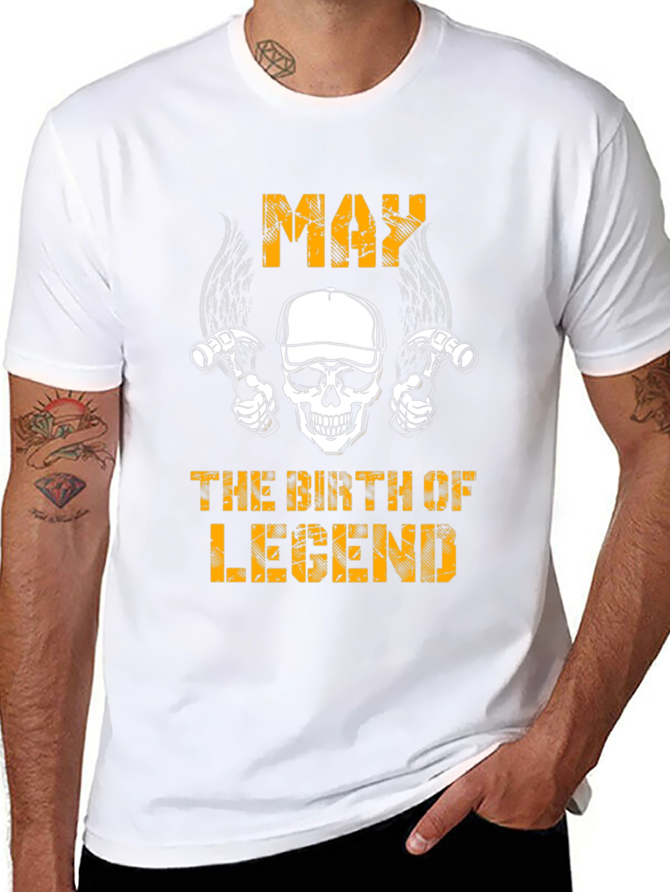 May Birth of Legends Graphic T-Shirt