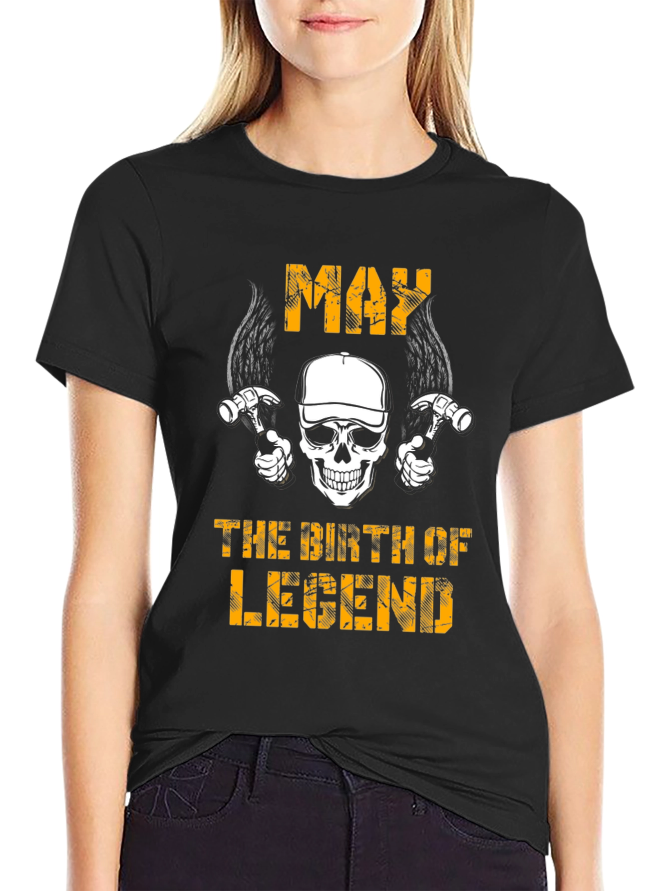 May Birth of Legends Graphic T-Shirt