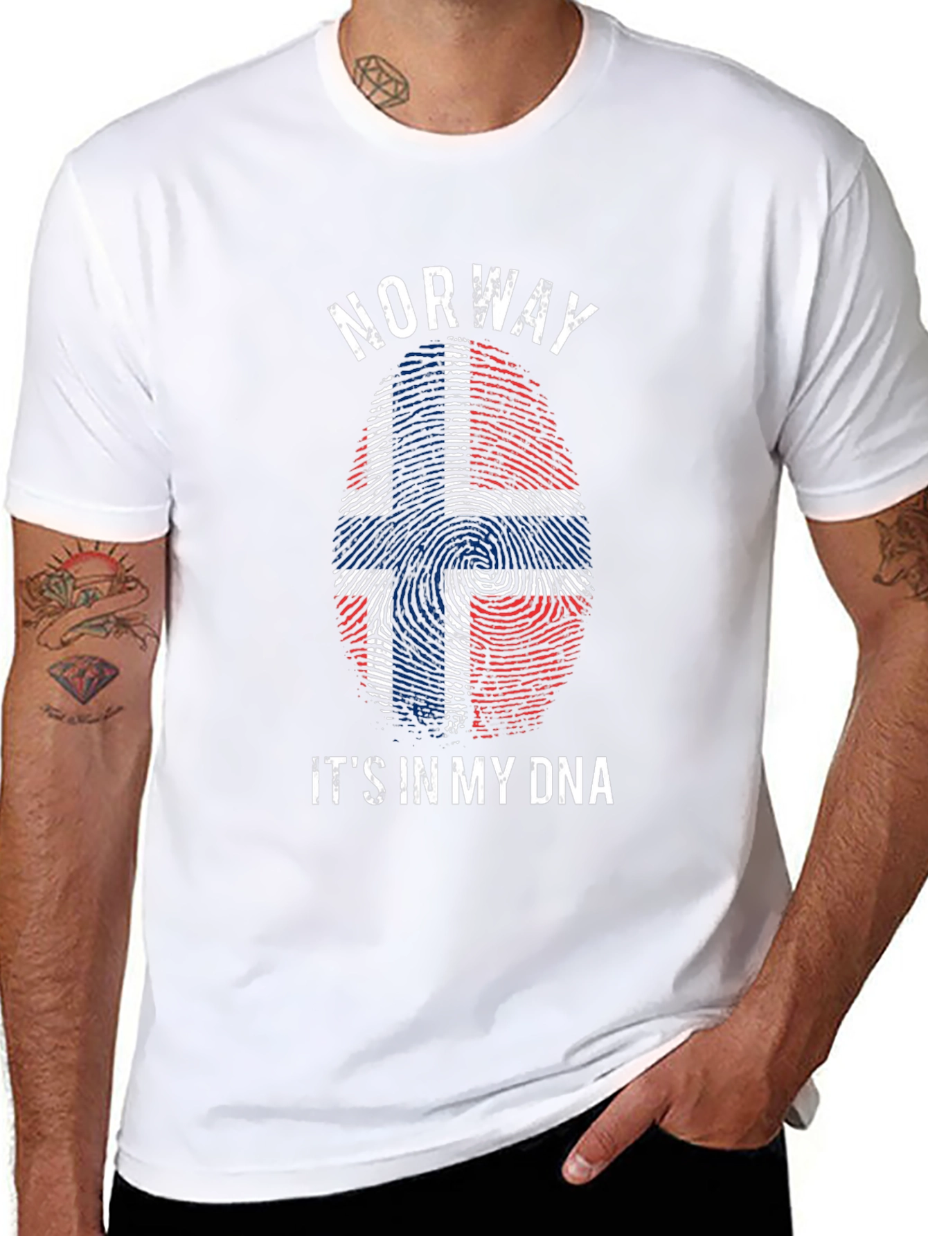 Norway DNA T-Shirt - Show Your Roots!