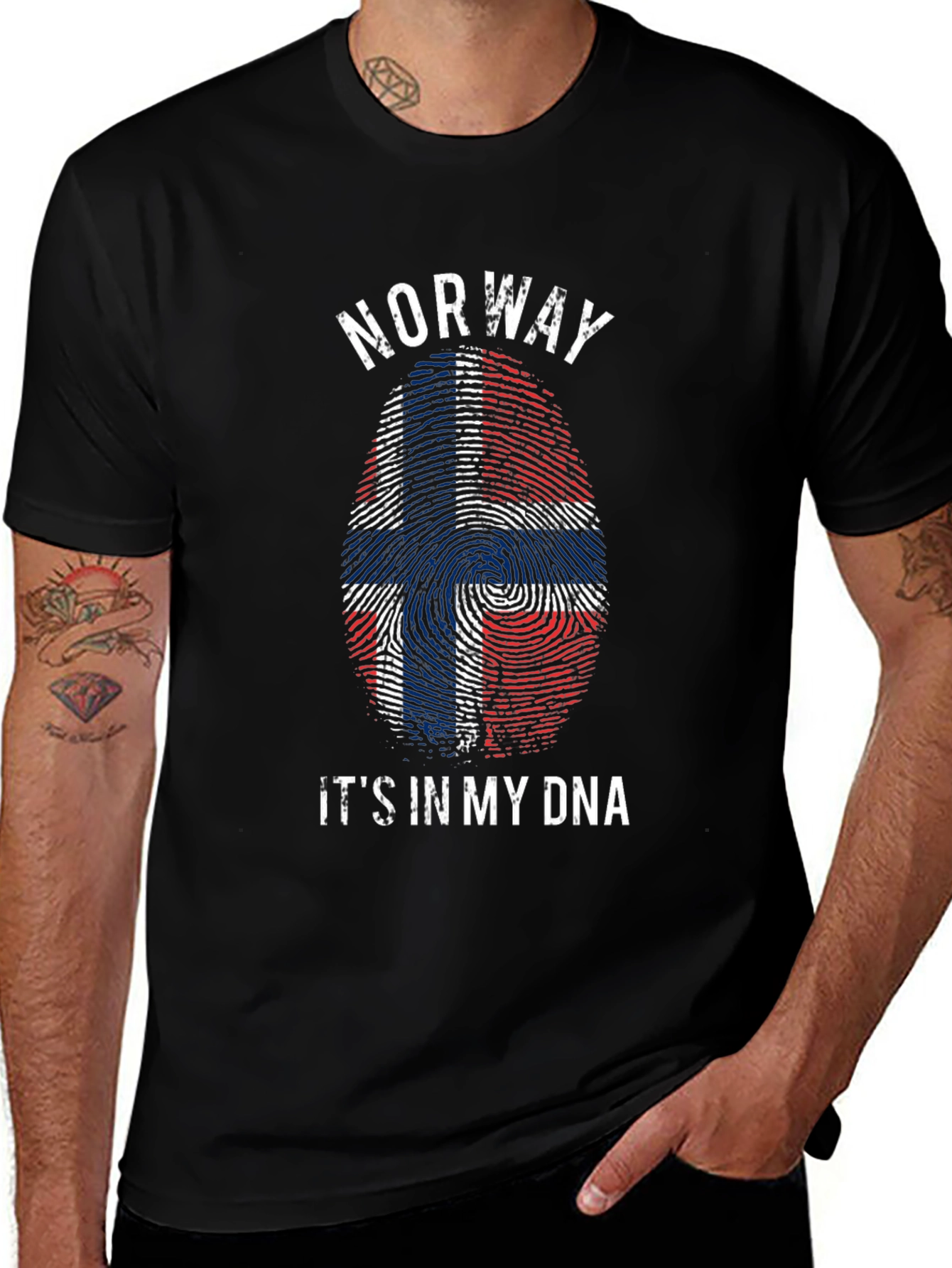 Norway DNA T-Shirt - Show Your Roots!