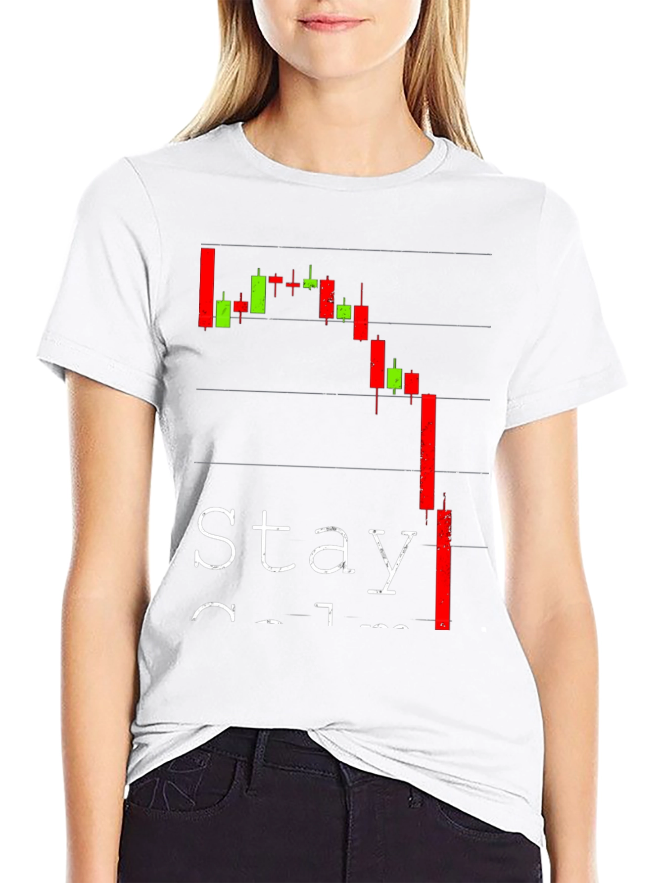 Stay Calm Stock Market Crash T-Shirt