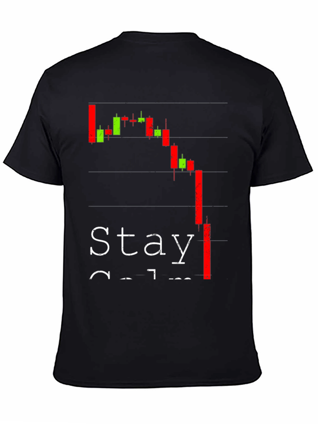 Stay Calm Stock Market Crash T-Shirt