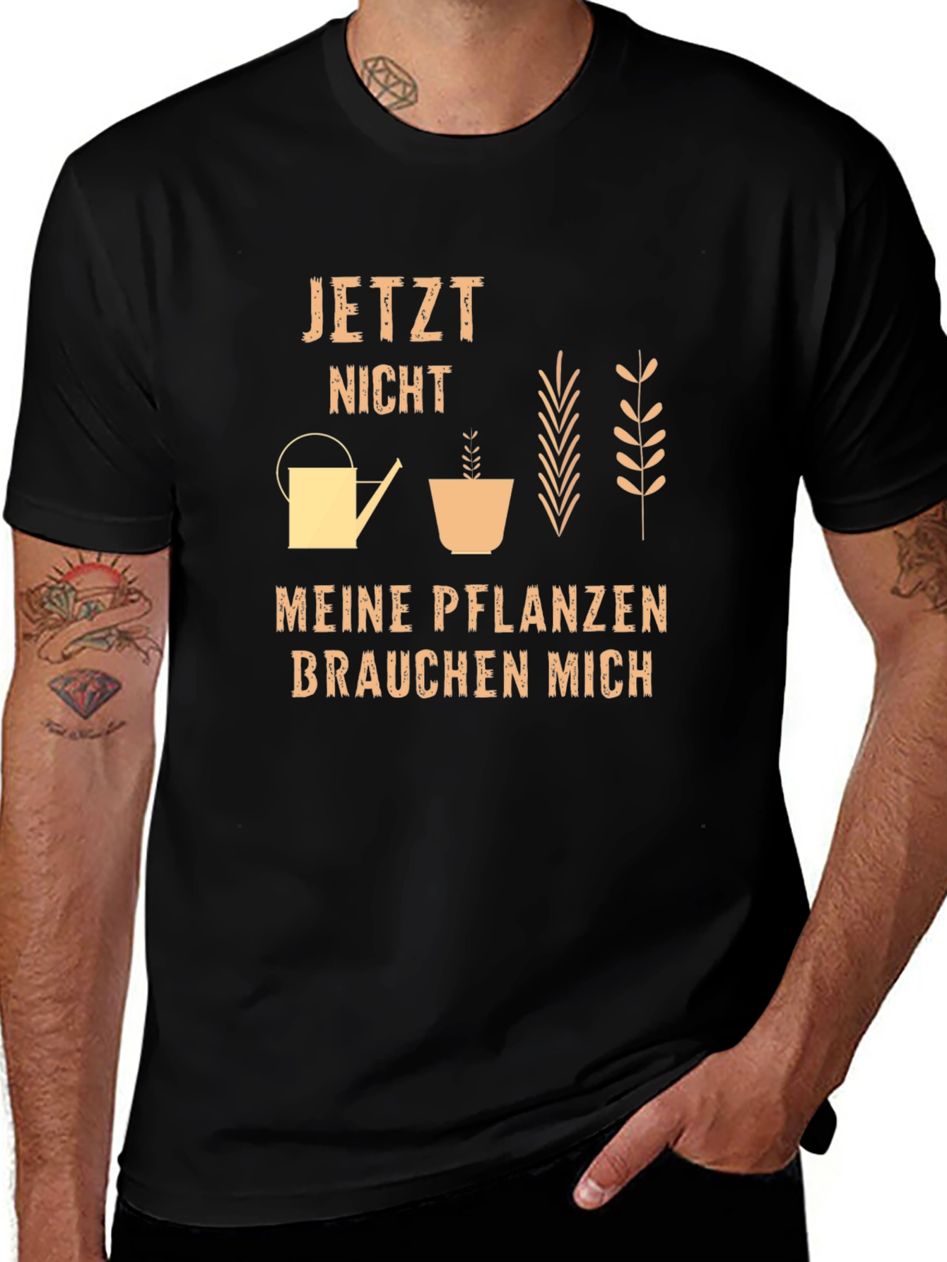 Gardeners T-Shirt - Meine Pflanzen Brauchen Mich