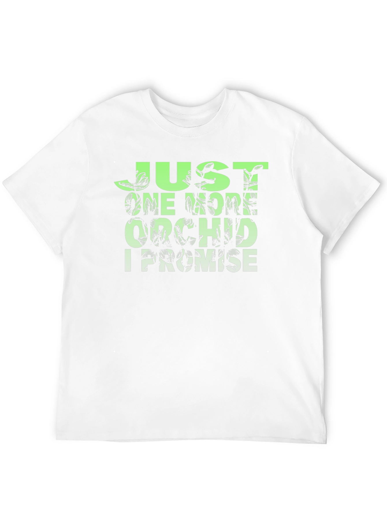 Just One More Orchid T-Shirt - Black