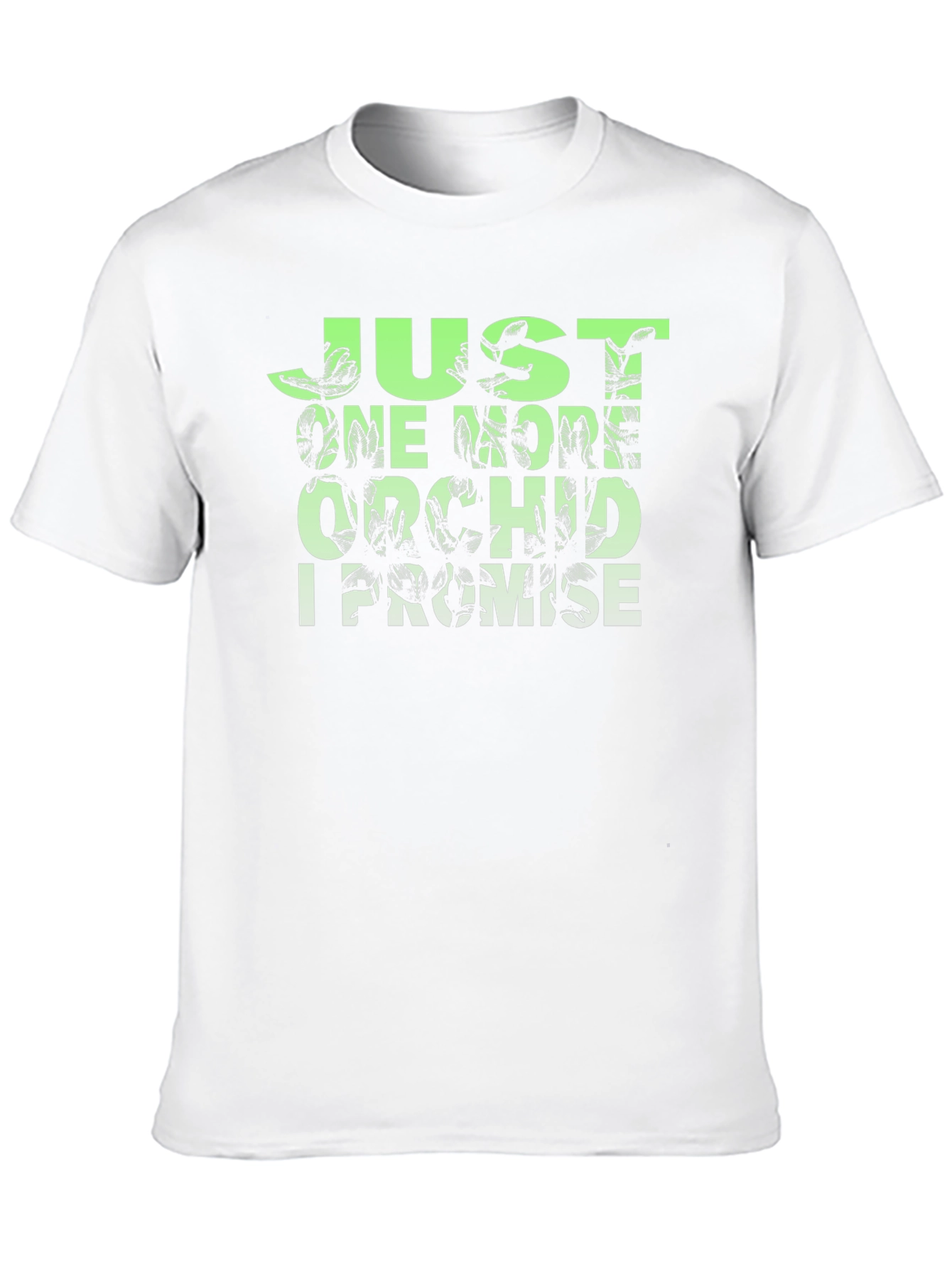 Just One More Orchid T-Shirt - Black