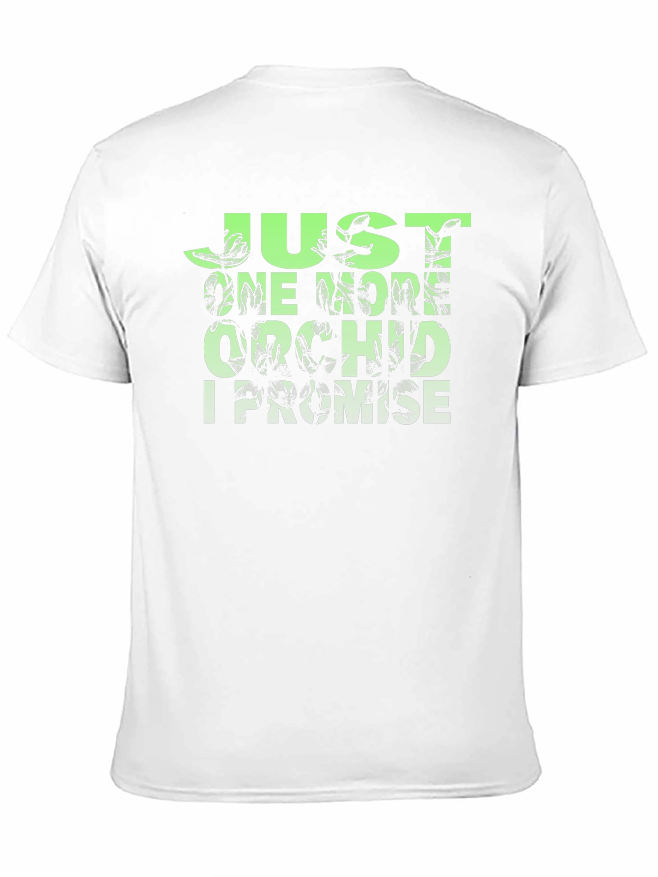 Just One More Orchid T-Shirt - Black