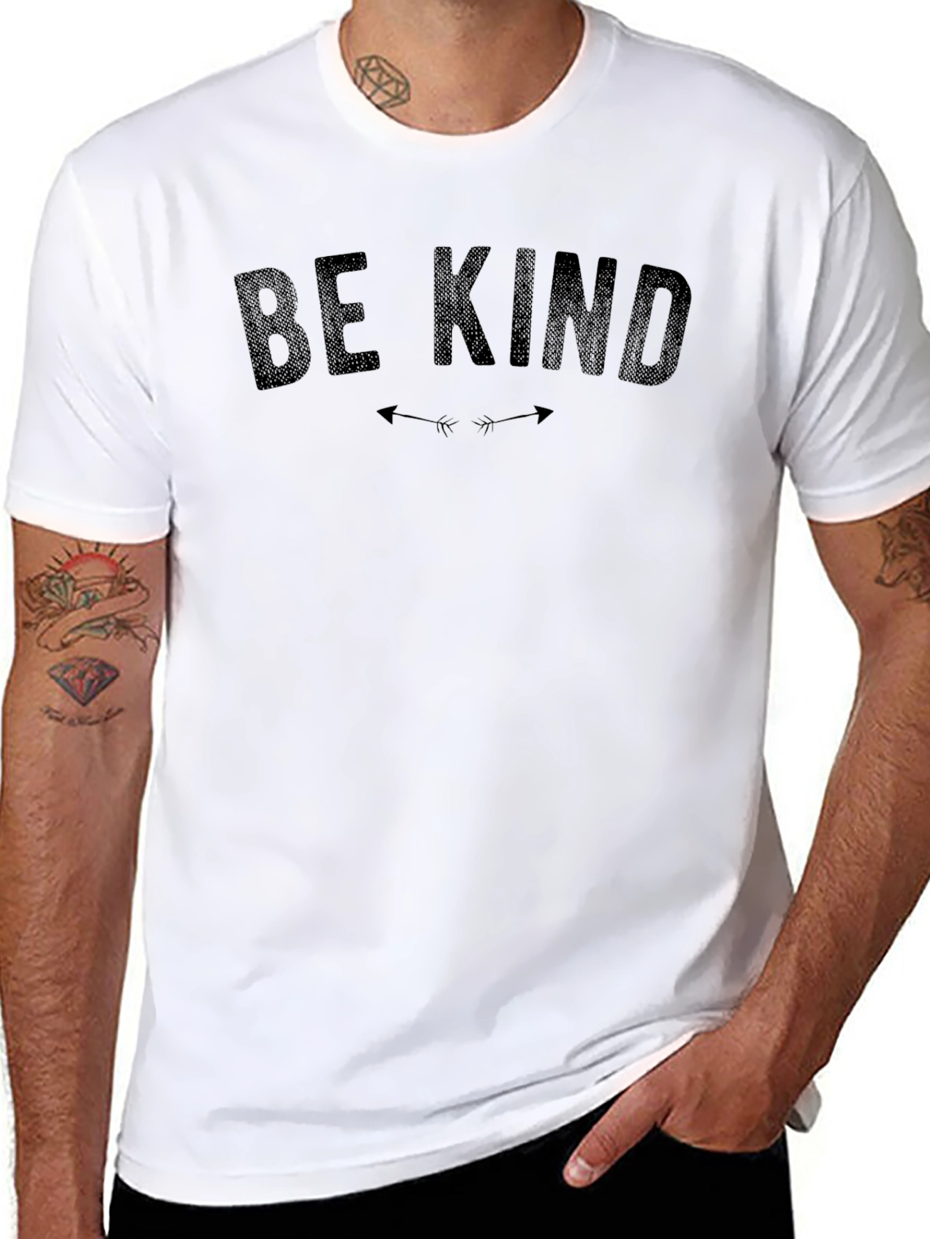 Be Kind Graphic Tee - Black Unisex T-Shirt