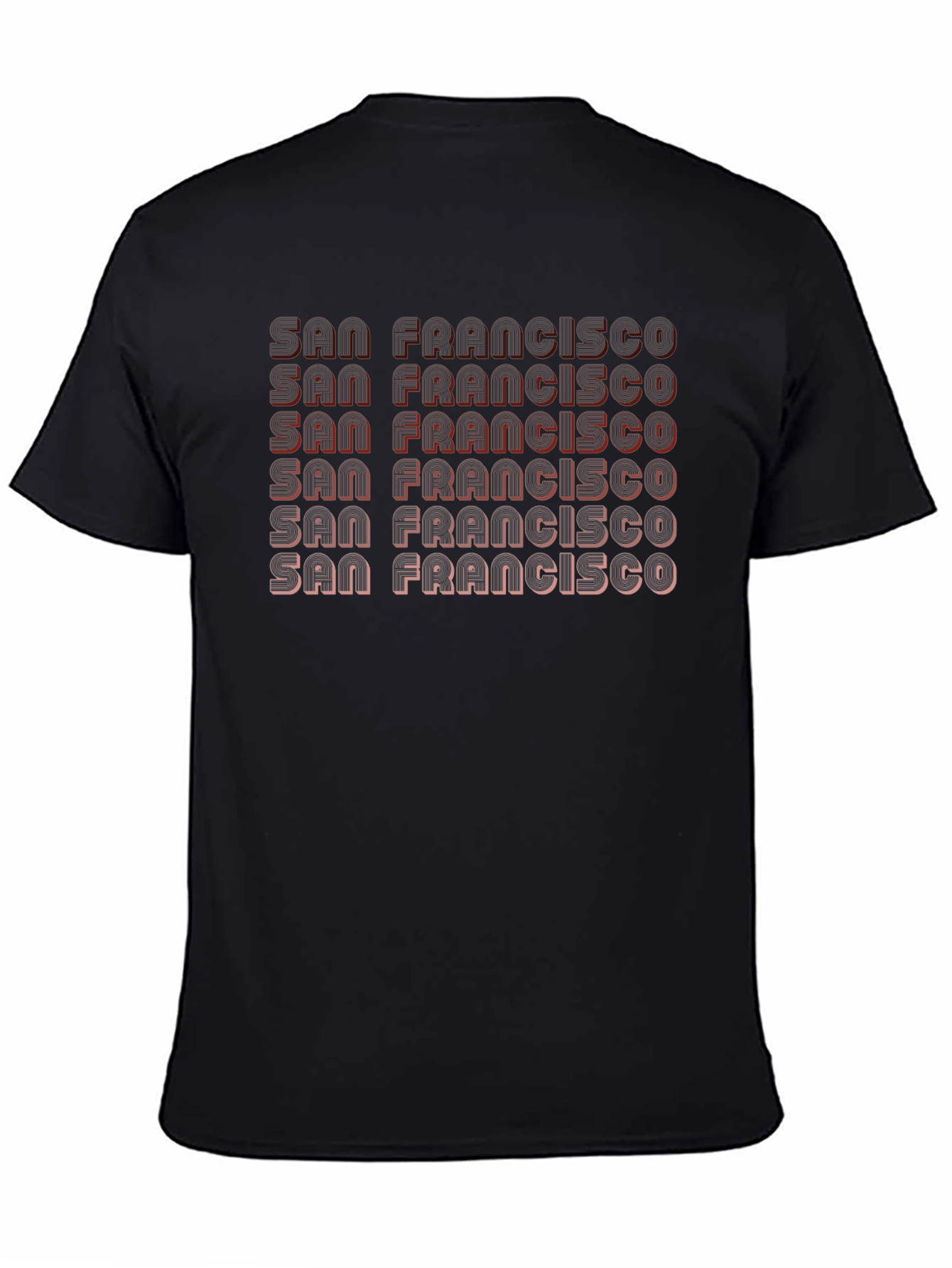 San Francisco Retro Graphic Tee - Black