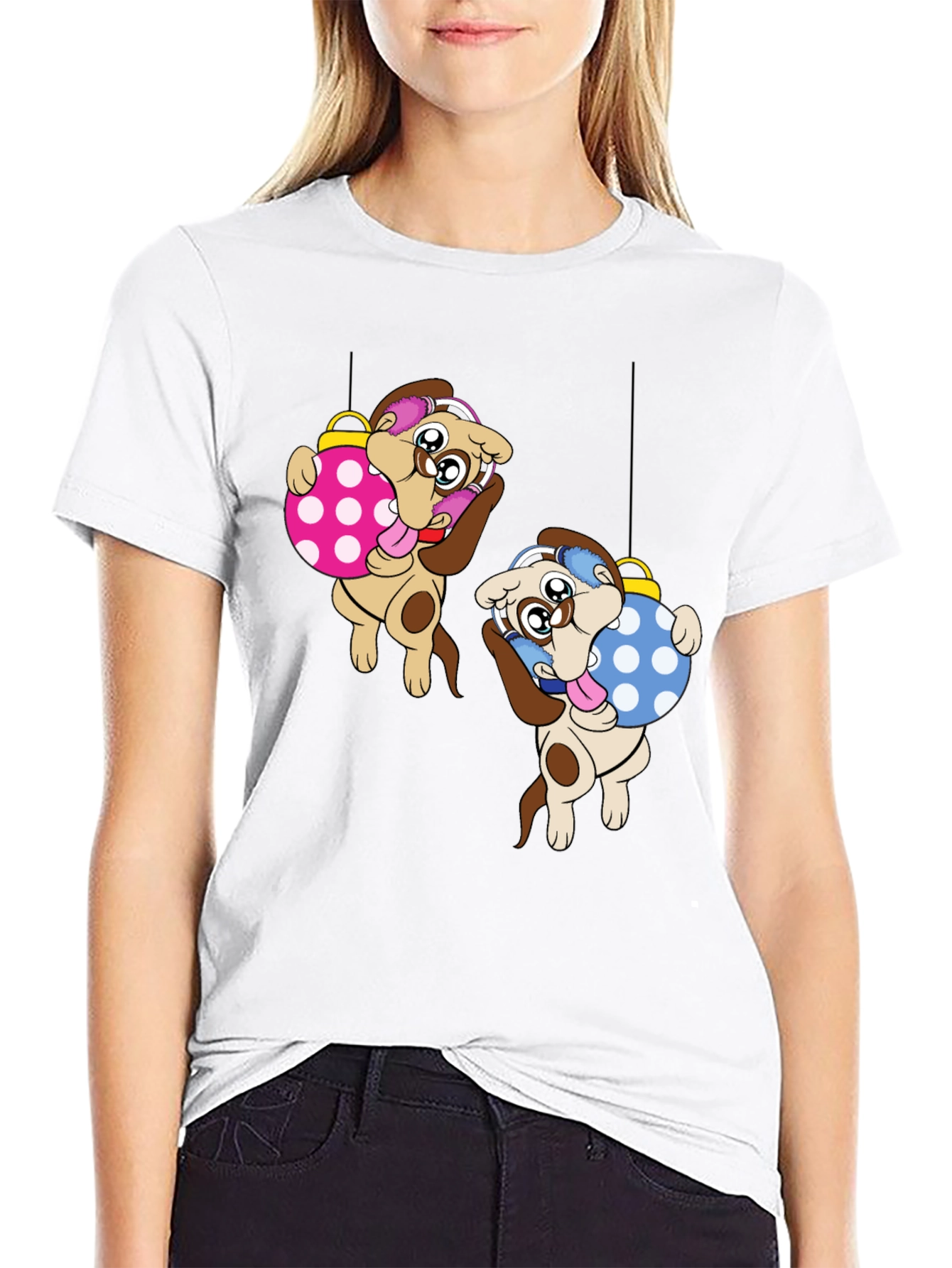 Cute Dog Christmas Ornament T-Shirt