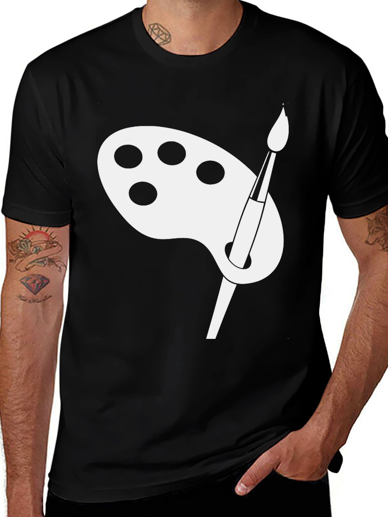 Artist Palette T-Shirt - Creative Art Design