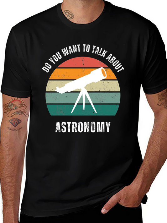Astronomy Retro Style T-Shirt