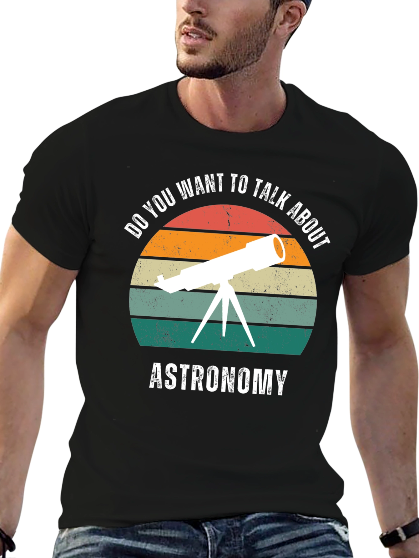 Astronomy Retro Style T-Shirt