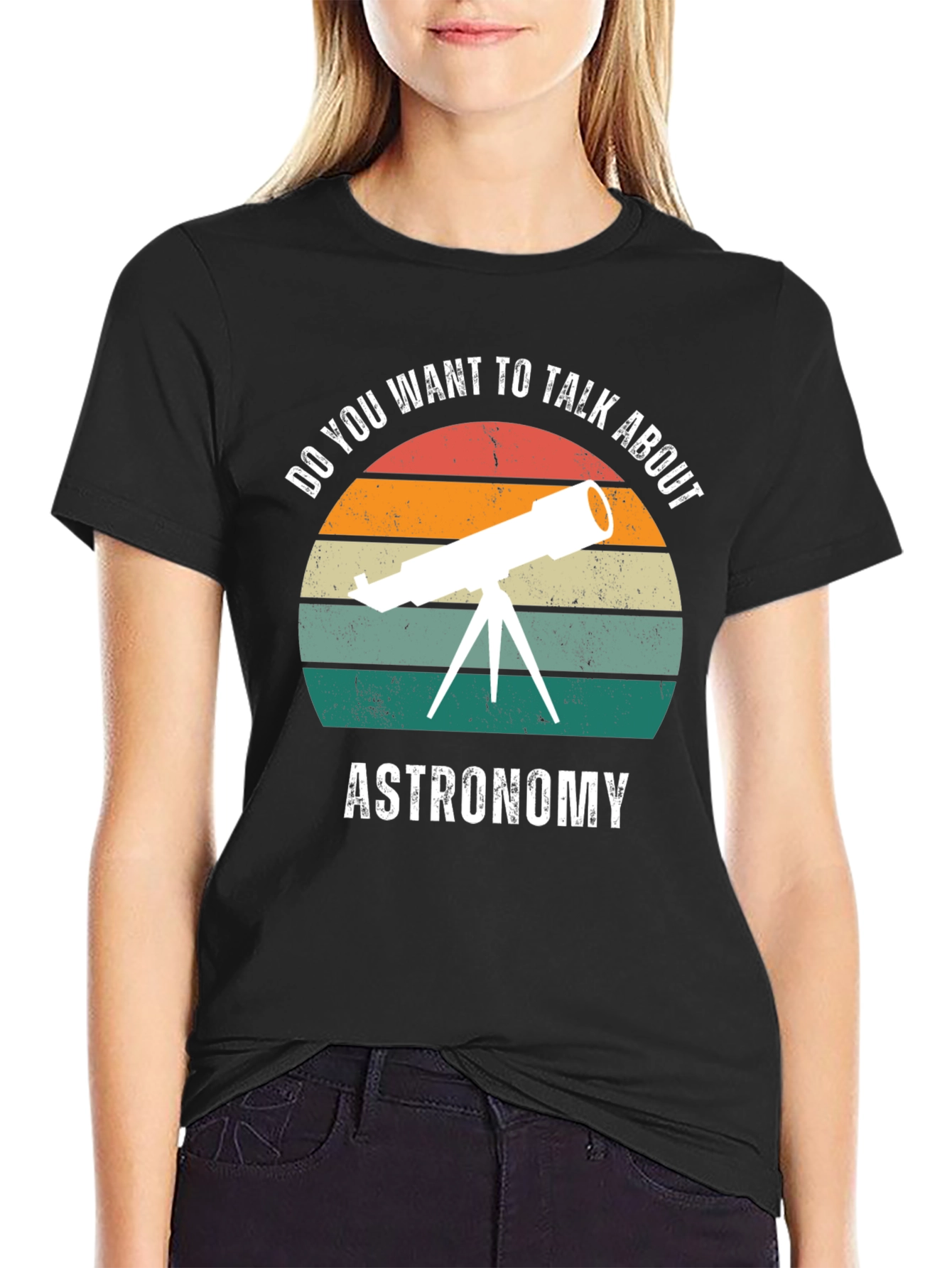 Astronomy Retro Style T-Shirt
