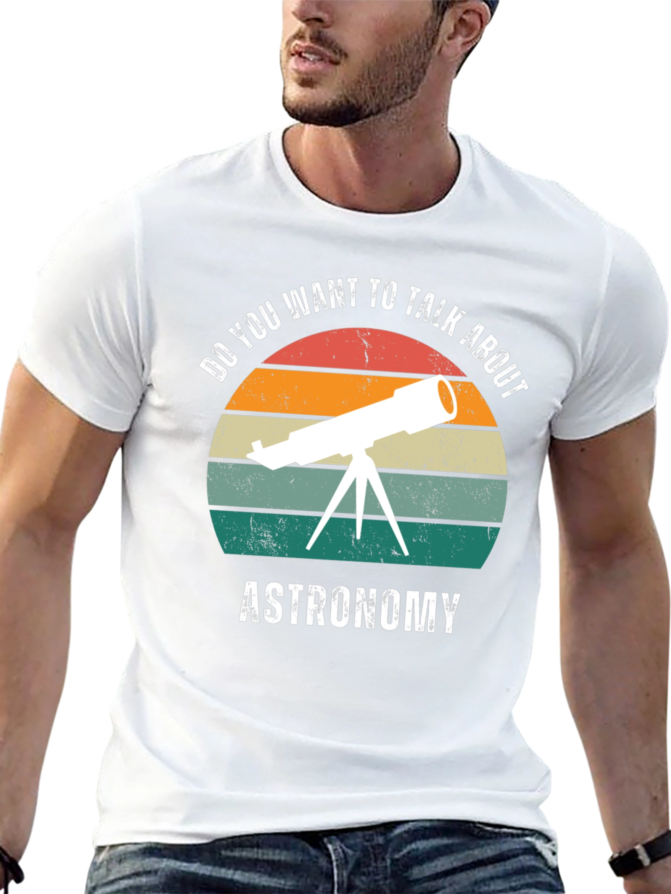 Astronomy Retro Style T-Shirt