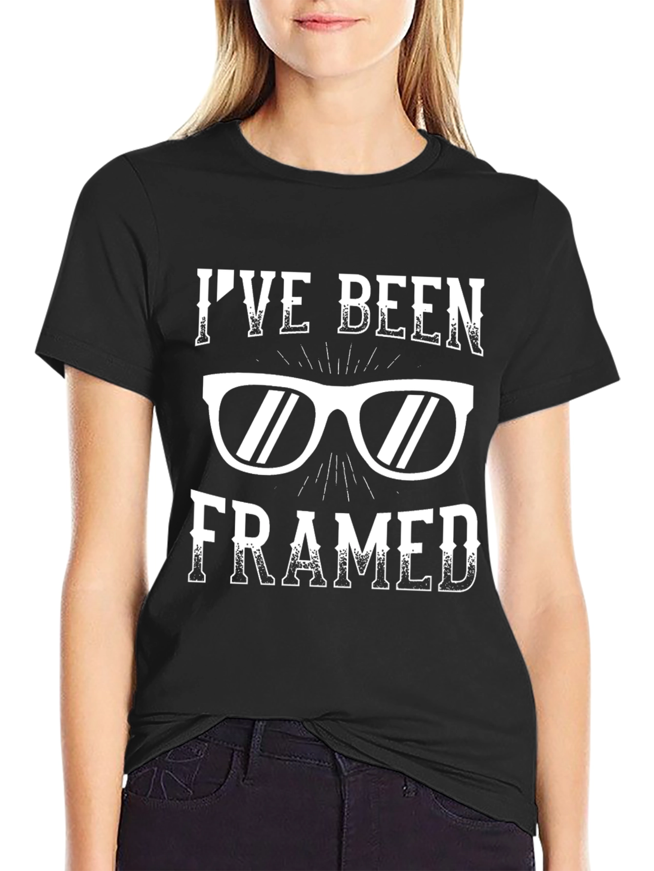 Ive Been Framed T-Shirt - Funny Glasses Tee